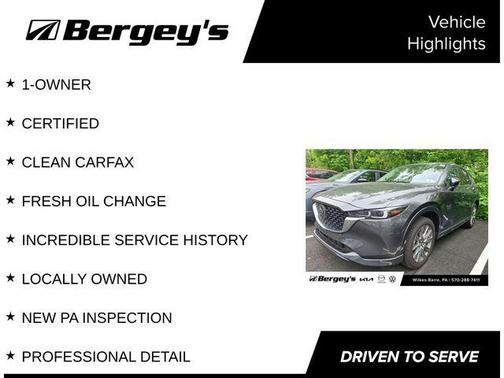 Machine Gray Metallic 2024 Mazda CX-5 2.5 S Premium Plus Package