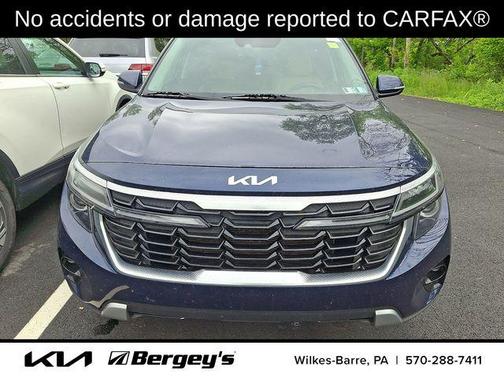 Dark Ocean Blue 2024 Kia Seltos EX