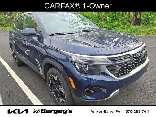 Dark Ocean Blue 2024 Kia Seltos EX