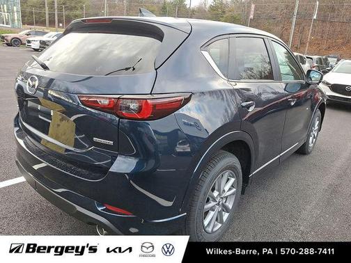 Deep Crystal Blue Mica 2025 Mazda CX-5 2.5 S Preferred Package