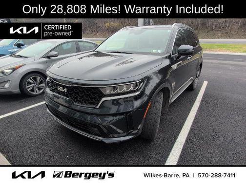 Gravity Blue 2023 Kia Sorento Hybrid EX
