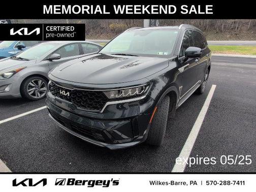 Gravity Blue 2023 Kia Sorento Hybrid EX