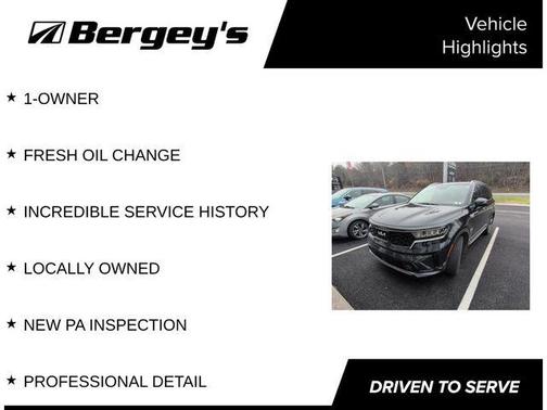 Gravity Blue 2023 Kia Sorento Hybrid EX