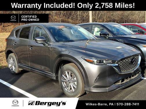 Machine Gray Metallic 2025 Mazda CX-5 2.5 S Preferred Package