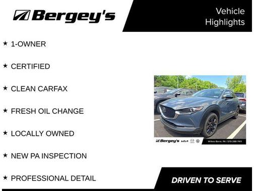 Polymetal Gray Metallic 2023 Mazda CX-30 2.5 S Carbon Edition