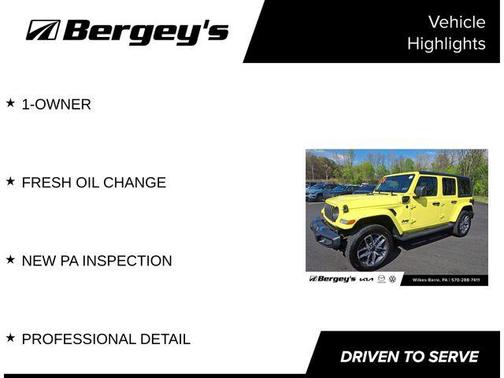 High Velocity Clearcoat 2024 Jeep Wrangler 4xe Sport S