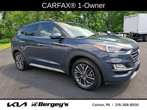 Dusk Blue 2020 Hyundai TUCSON Ultimate