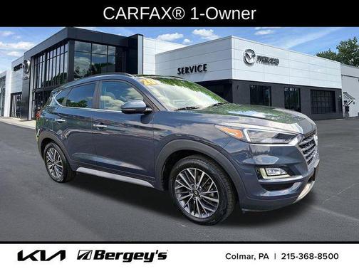 Dusk Blue 2020 Hyundai TUCSON Ultimate