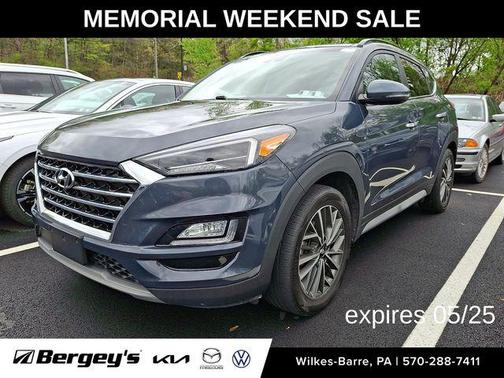 Dusk Blue 2020 Hyundai TUCSON Ultimate