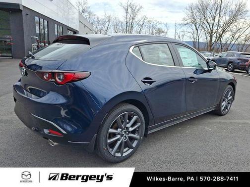 Deep Crystal Blue Mica 2026 Mazda Mazda3 FWD w/Preferred Package