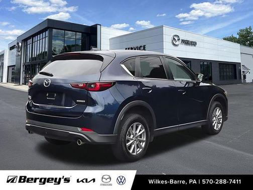 Deep Crystal Blue Mica 2022 Mazda CX-5 2.5 S Preferred Package