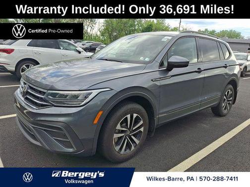 Platinum Gray Metallic 2023 Volkswagen Tiguan 2.0T S 4MOTION