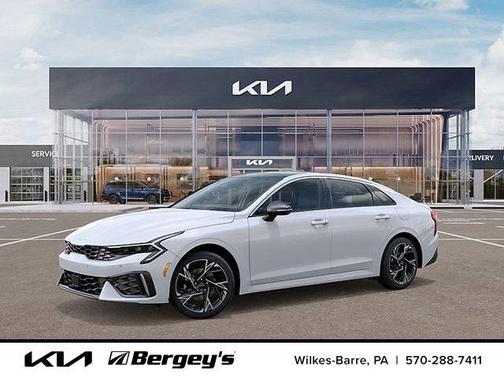 Snow White Pearl 2025 Kia K5 GT-Line
