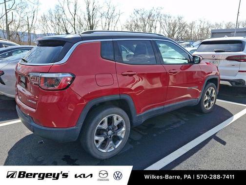 Redline Pearlcoat 2018 Jeep Compass Limited