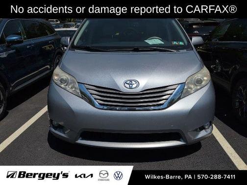 Silver Sky Metallic 2012 Toyota Sienna XLE