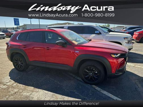 Soul Red Crystal Metallic 2025 Mazda CX-50 Hybrid Premium