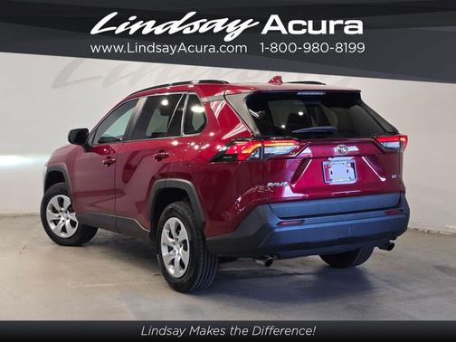 Ruby Flare Pearl 2020 Toyota RAV4 LE