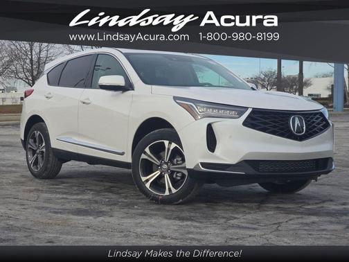 White 2026 Acura RDX Technology Package