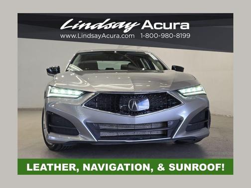 Lunar Silver Metallic 2023 Acura TLX Technology