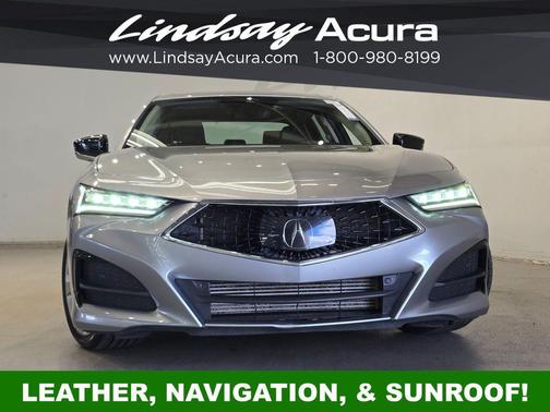 Lunar Silver Metallic 2023 Acura TLX Technology