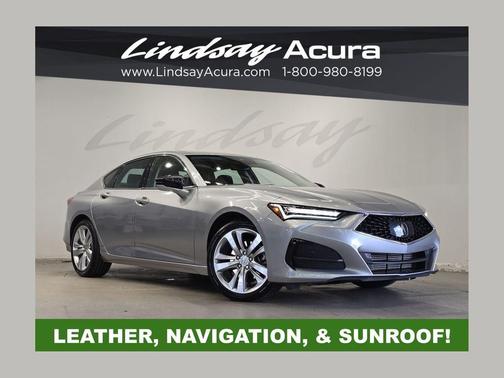 Lunar Silver Metallic 2023 Acura TLX Technology