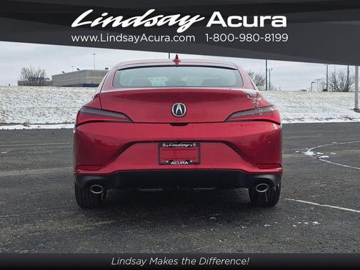 Red 2026 Acura Integra FWD