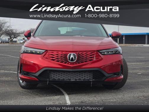 Red 2026 Acura Integra FWD