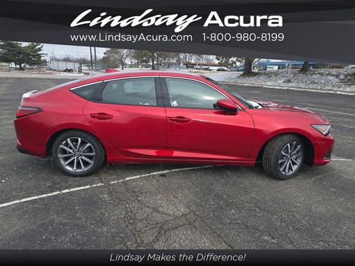 Red 2026 Acura Integra FWD