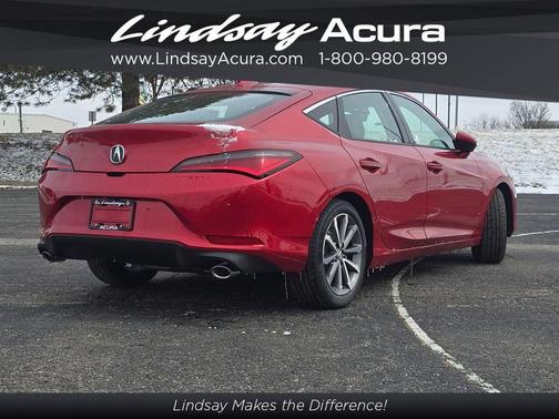 Red 2026 Acura Integra FWD