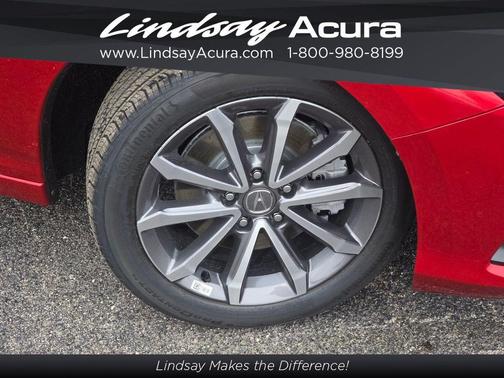 Red 2026 Acura Integra FWD