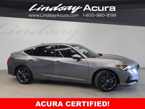 Liquid Carbon Metallic 2024 Acura Integra A-Spec Tech Package