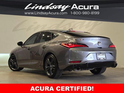 Liquid Carbon Metallic 2024 Acura Integra A-Spec Tech Package
