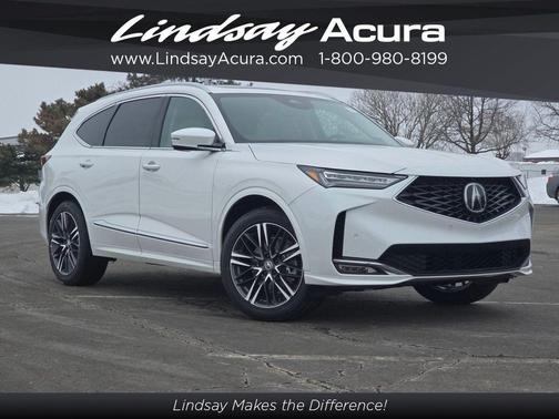 Platinum White Pearl 2026 Acura MDX Advance Package