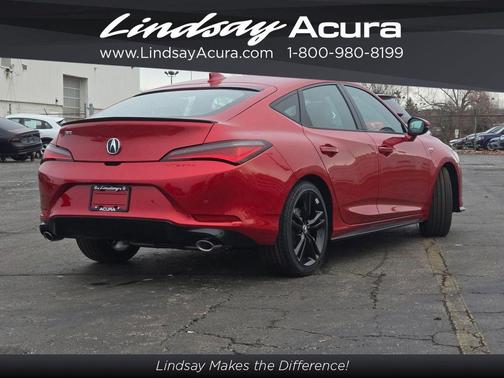 Red 2026 Acura Integra A-Spec Tech Package