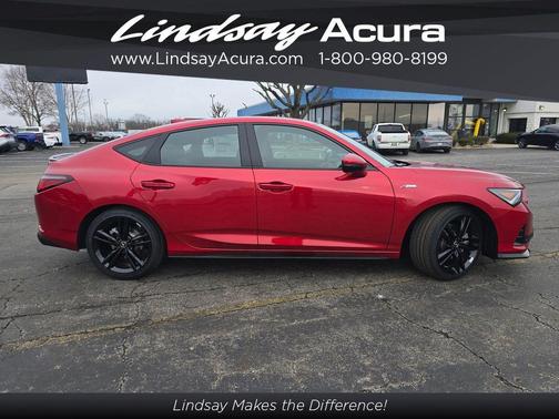 Red 2026 Acura Integra A-Spec Tech Package