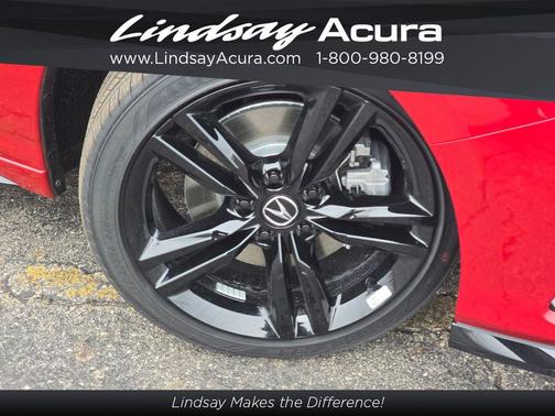 Red 2026 Acura Integra A-Spec Tech Package
