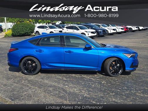 Double Apex Blue Pearl 2026 Acura Integra A-Spec Tech Package