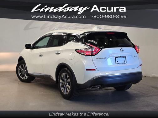 Pearl White 2018 Nissan Murano SL