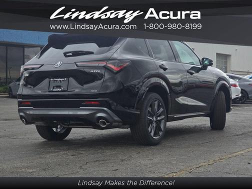 Black 2026 Acura ADX A-Spec Package