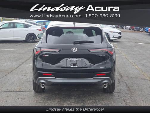 Black 2026 Acura ADX A-Spec Package