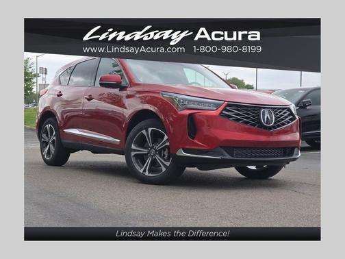 Performance Red Pearl 2026 Acura RDX Technology Package