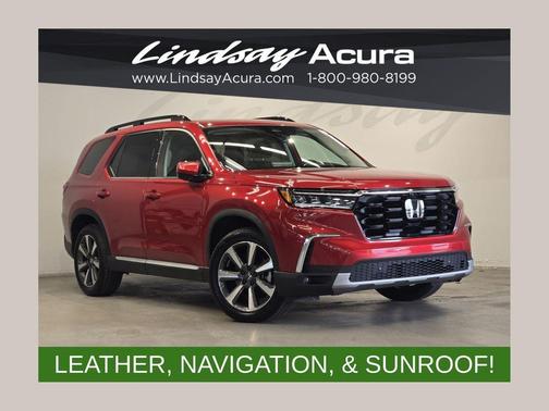 Radiant Red 2024 Honda Pilot Elite