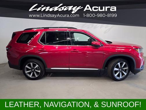 Radiant Red 2024 Honda Pilot Elite