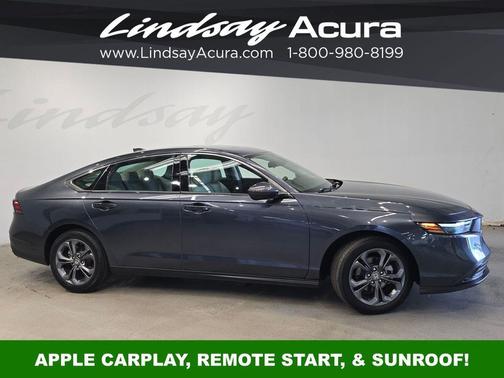 Canyon River Blue Metallic 2023 Honda Accord EX