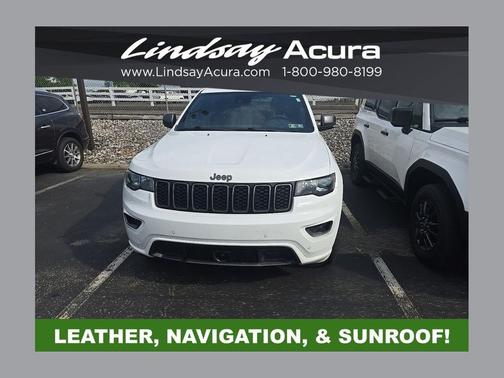 Bright White Clearcoat 2021 Jeep Grand Cherokee 80th Anniversary Edition