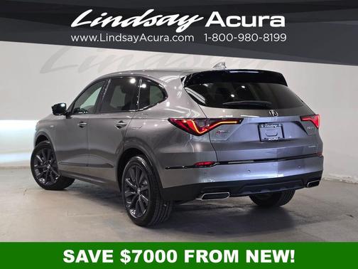 Liquid Carbon Metallic 2026 Acura MDX A-SPEC