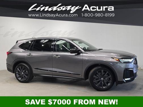 Liquid Carbon Metallic 2026 Acura MDX A-SPEC