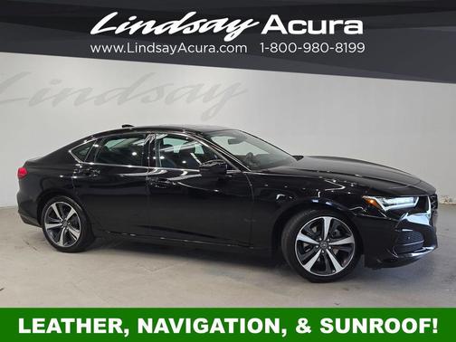 Majestic Black Pearl 2025 Acura TLX Technology