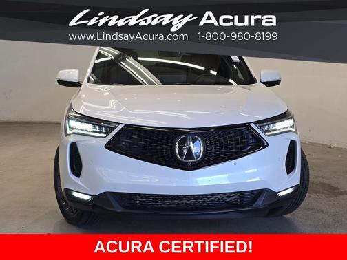 Platinum White Pearl 2024 Acura RDX A-Spec Advance Package