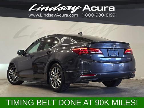 Graphite Luster Metallic 2015 Acura TLX V6 Tech